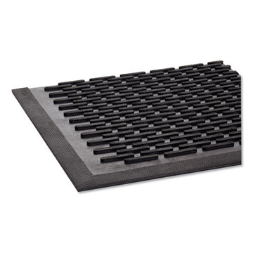 Crown Crown-tred Indoor-outdoor Scraper Mat, Rubber, 43.75 X 66.75, Black freeshipping - TVN Wholesale